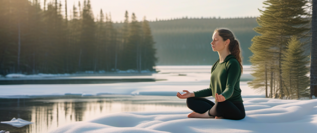 Hiver Bien-Être: Techniques Naturopathiques et Pranayama pour Survivre au Froid Québécois avec Sérénité sphinx article 00070
