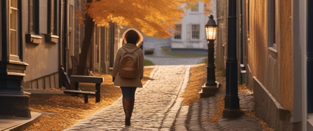 La Solitude Éclairée: Voyager Seule au Québec Où les Rues racontent des Histoires Sans Paroles sphinx article 00126