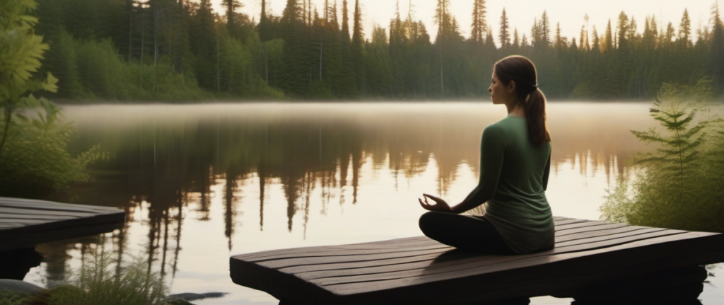 Les Rituels de la Lumière: Comment le Yoga et les Herbes du Nord Renforcent la Résilience en Terres Québécoises sphinx article 00130