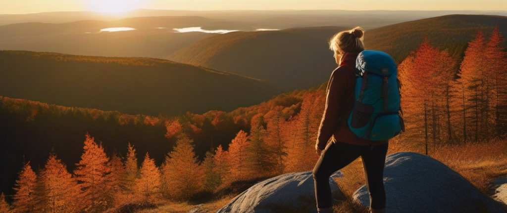 Les Traversées Silencieuses: Marcher les Forêts et les Vallées du Québec Où le Temps S'Arrête sphinx article 00173