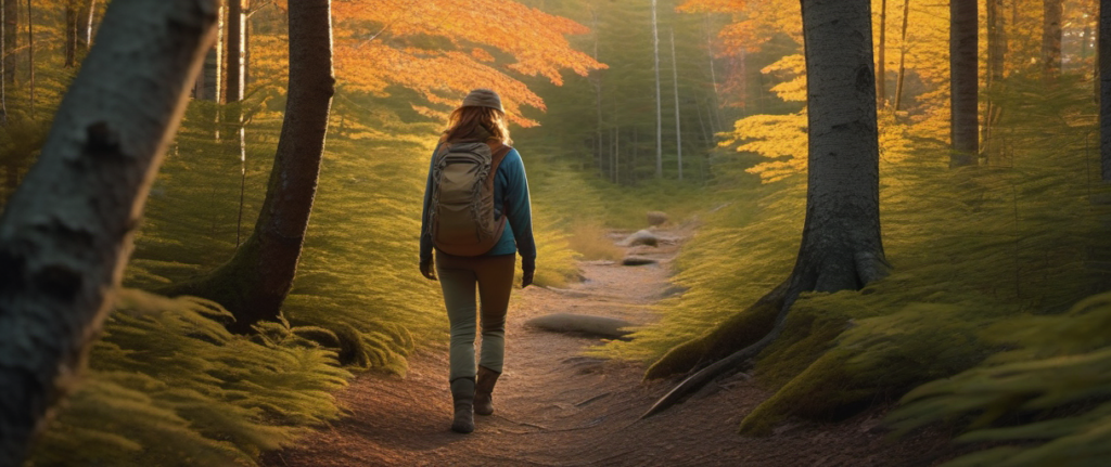 3 km de Sentier, 1 Jour de Randonnée en Forêt de Charlevoix en Solo – Comment Je Me Suis Perdue et Reconnue à Travers les Racines de l’Indécision et la Sérénité des Érables sphinx article 00547
